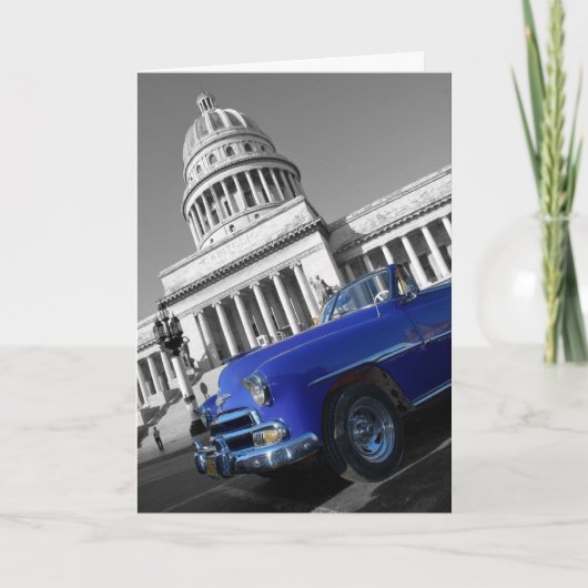 Carte Capitolio Old Blue Car (Devant)