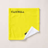 Carte capoeira martial arts parabens anniversaire  (Gant de toilette)