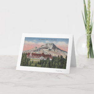 Carte Capot de bâti, Orégon - vue du nouveau Timberline