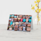 Carte cappadocian pottery (Fleur jaune)