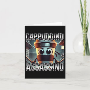 Carte Cappuccino Ino Amateurs de café Italien Brainrot m