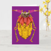 Carte Capricorne (Fleur jaune)
