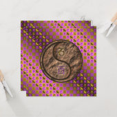 Carte Capricorne & Earth Rooster (Devant/Arrière en situation)