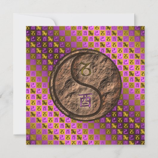 Carte Capricorne & Earth Rooster (Devant)