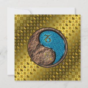 Carte Capricorne et Dragon d'eau