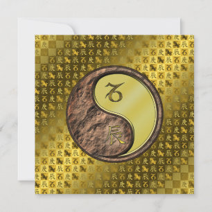 Carte Capricorne et Dragon Métal