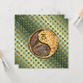 Carte Capricorne et serpent de feu (Devant/Arrière en situation)