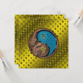 Carte Capricorne et singe de l'eau (Devant/Arrière en situation)