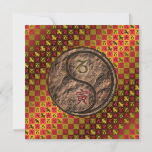 Carte Capricorne et Tigre de la Terre