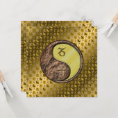 Carte Capricorne & Rat de Métal (Devant/Arrière en situation)