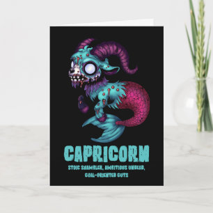 Carte Capricorne Zombie