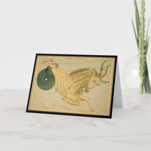 Carte Capricornus (Capricorne) (Devant)