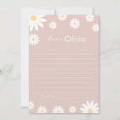 Carte Capsule Heure Premier Anniversaire (Devant)