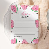 Carte Capsule Temps Dans Un Melon Watermelon