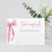 Carte Capsule temps de Fête des mariées de la boît (Debout devant)