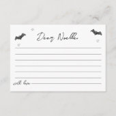 Carte Capsule Temps Halloween SUGARBOO (Devant)