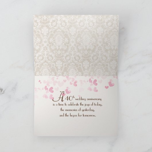 Carte Capture d'écran du 40e anniversaire de Damask (Intérieur)