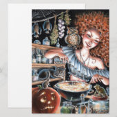 Carte Capture d'écran Magic Witch Kitchen Citrouille Cat (Devant / Derrière)