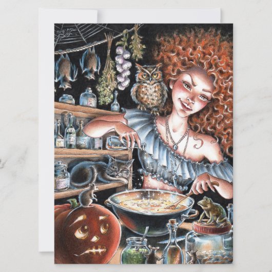 Carte Capture d'écran Magic Witch Kitchen Citrouille Cat (Devant)
