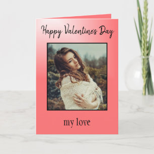 Carte Capturer l'amour Saint Valentin Photo