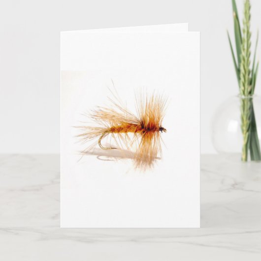Carte Capuchon de pêche à la mouche (Devant)