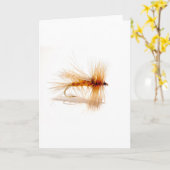 Carte Capuchon de pêche à la mouche (Fleur jaune)