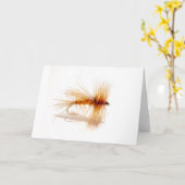 Carte Capuchon de pêche à la mouche (Fleur jaune)