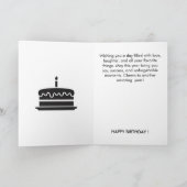 Carte Capybara Birthday Celebration (Intérieur)