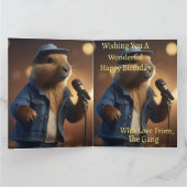 Carte "Capybara Cowboy : Serenading the Wild West" (Intérieur)