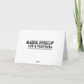 Carte Capybara rose Thème Joyeux anniversaire de la fill (Dos)