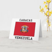 Carte Caracas, Venezuela (Fleur jaune)