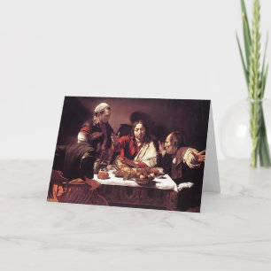 Carte Caravaggio - dîner chez Emmaus