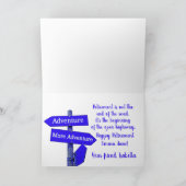 Carte Caravane Rétro Capricieuseuse Joyeuse Retraite (Intérieur)