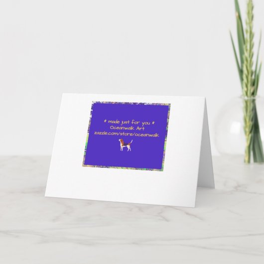 Carte Caravane rétro fantaisiste Joyeuse retraite (Dos)