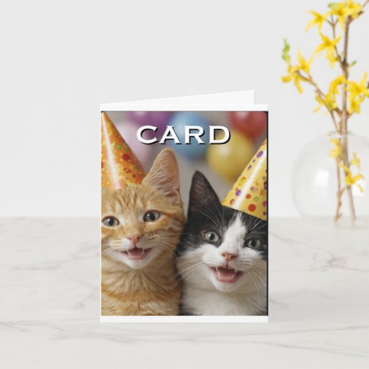 Carte CARD All occasion greeting card (Fleur jaune)
