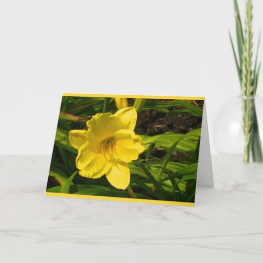 Carte Card Flower (Devant)