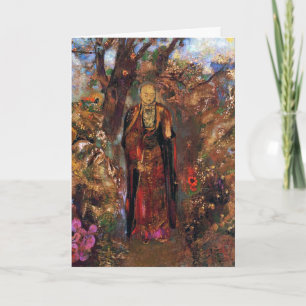 Carte Card/Invitation: Buddha by Odilon Redon