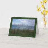 Carte Card Seascape 01 (Fleur jaune)