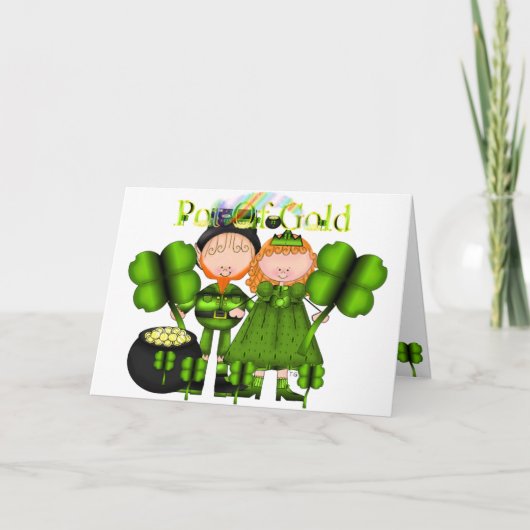 Carte Card-St.Patrick's Day, ajouter ses propres mots (Devant)