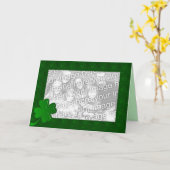 Carte Card Template (Fleur jaune)