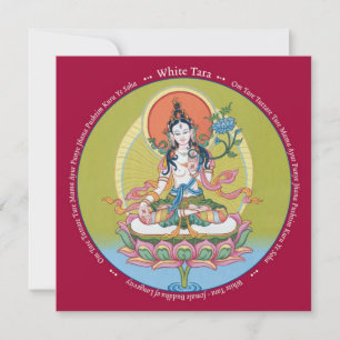 Carte CARD White Tara - avec enveloppe