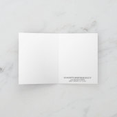 Carte Carde d'anniversaire de maison joyeuse Maison de p (Intérieur)