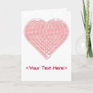 Carte cardiaque binaire