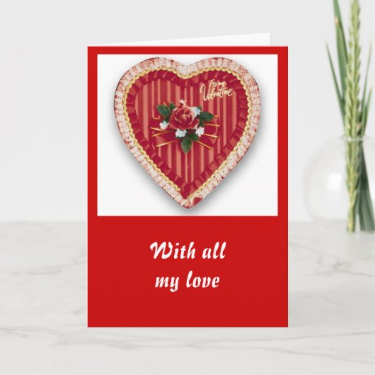 Carte cardiaque de Valentine (Devant)