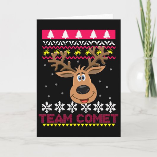 Carte Cardigan Moche Team Comet Saint Ren (Devant)