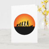 Carte Cardigan Welsh Corgi (Fleur jaune)