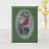 Carte Cardinal 7532 oval bevel-blank à l'intérieur (Fleur jaune)