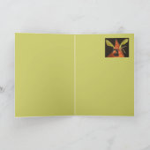 Carte cardinal avec casquette de graine d'érable sur car (Intérieur)