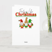 Carte Cardinal de Noël sur une branche enneigée (Dos)