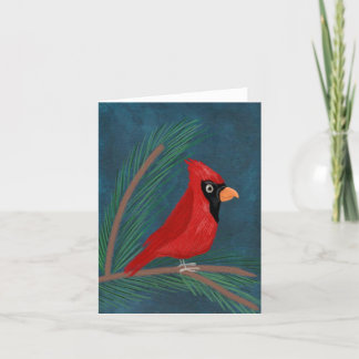 Carte Cardinal d'hiver